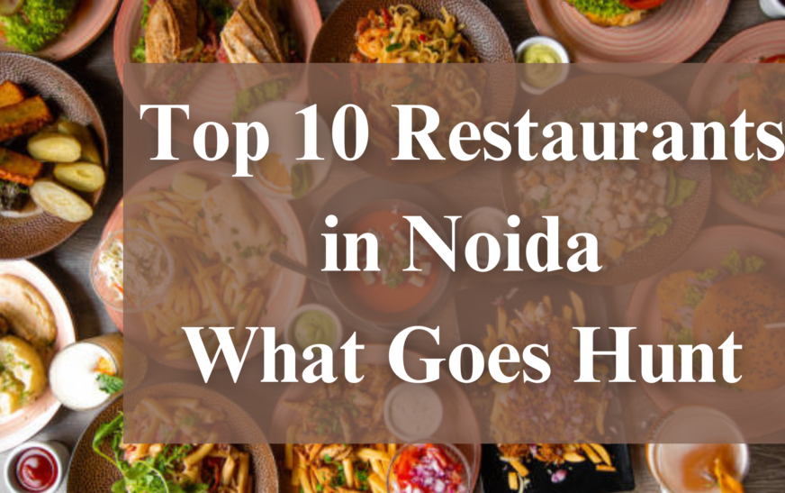 Top 10 Restaurants in Noida | What Goes Hunt