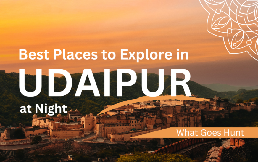 8 Best places to explore in Udaipur at Night