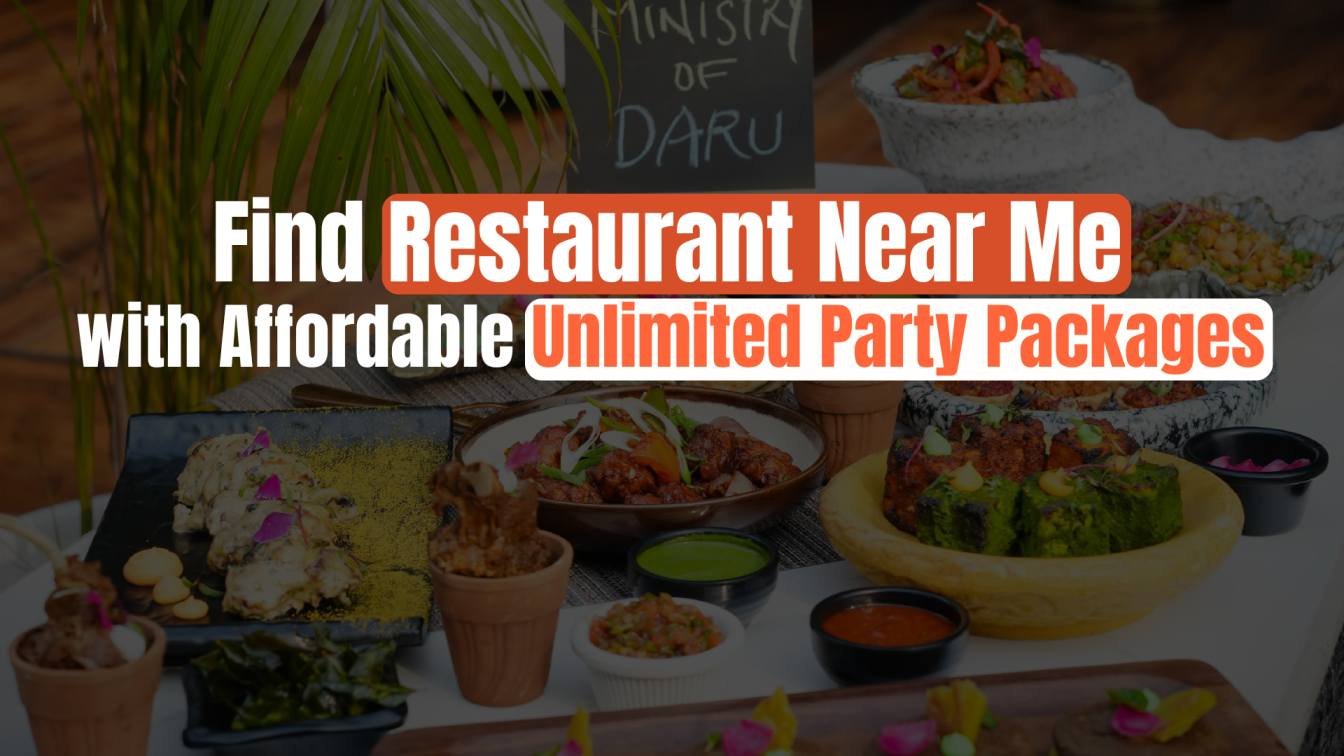 Find Restaurant Near Me with Affordable Unlimited Party Packages