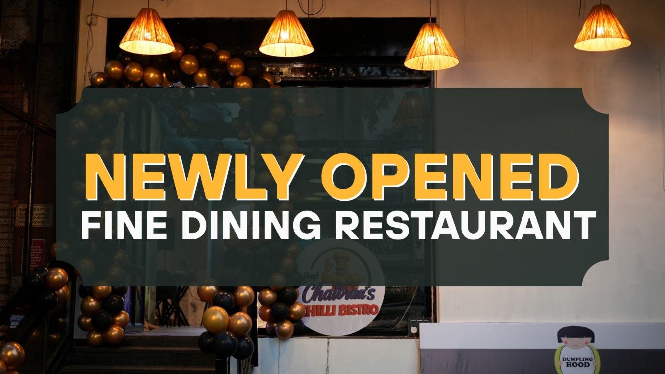 The Newly Opened Fine Dining Restaurant in Hudson Lane, GTB Nagar Everyone Is Talking About
