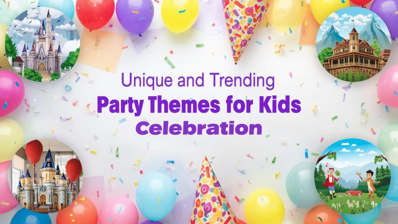 Unique and Trending Party Themes for Kids for an Unforgettable Celebration