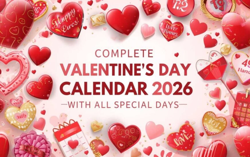 Valentine Day Calendar 2026