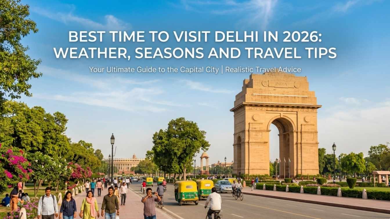 Best Time to Visit Delhi in 2026: Weather, Seasons and Travel Tips