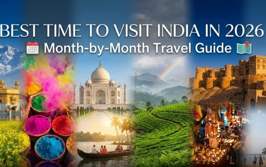 Best Time to Visit India in 2026 Month-by-Month Travel Guide