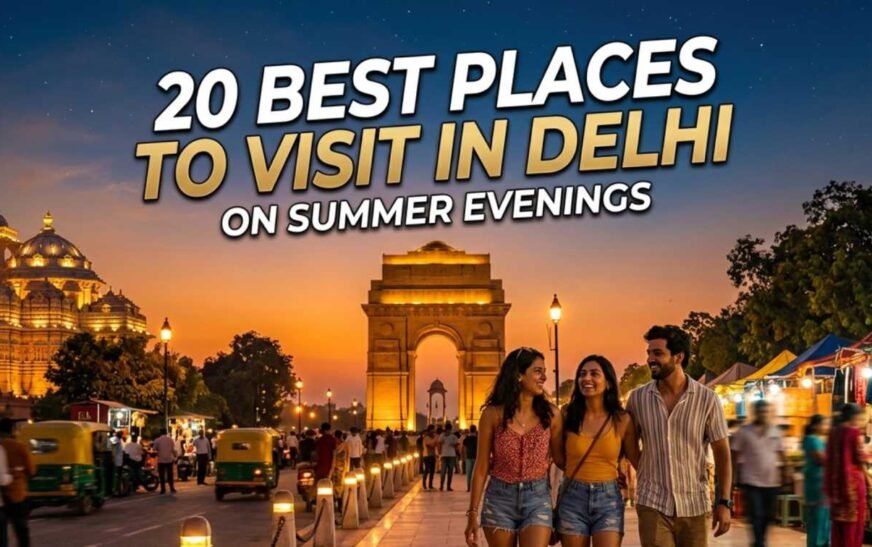 20 Best Places to Visit in Delhi on Summer Evenings
