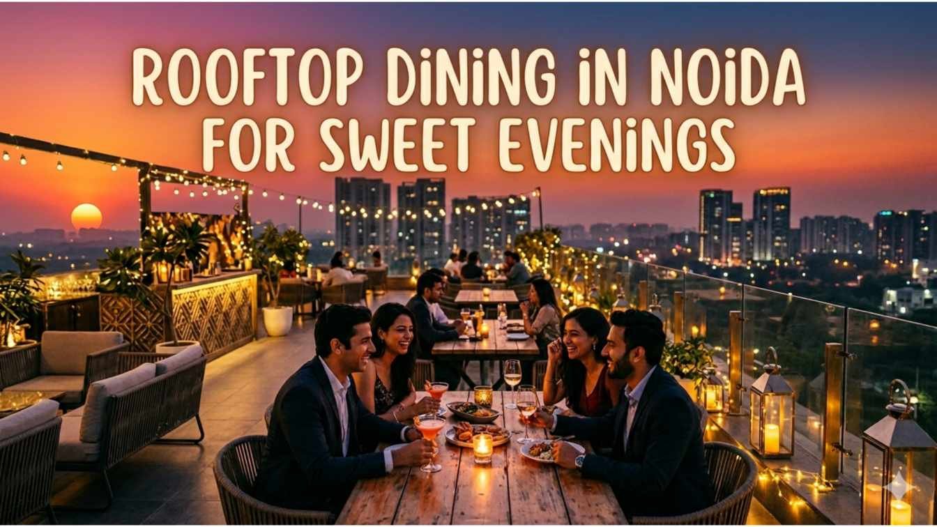 Rooftop Dining in Noida for Sweet Evenings Dates